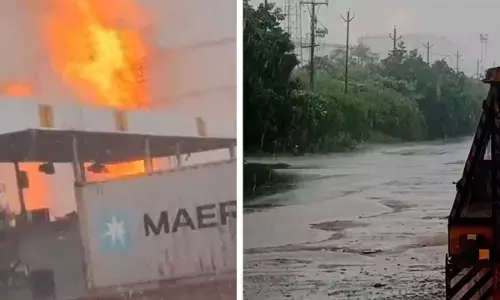 Fire erupts at EIPL in Visakhapatnam