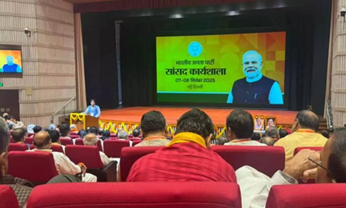 BJP to hold second day of MPs’ workshop today ahead of Vice Presidential polls