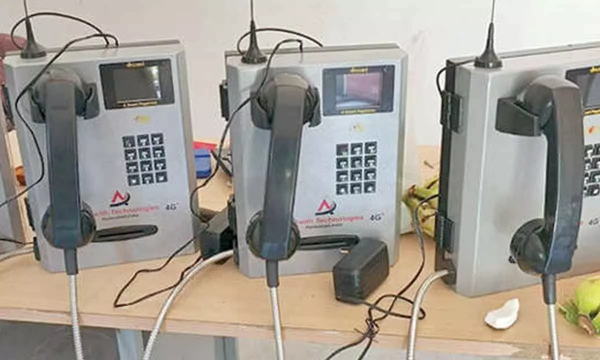Gurukul schools to install payphones to connect students with families Gurukul schools to install payphones to connect students with families
