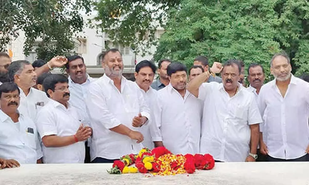 Ministers, MLAs review upcoming TDP public meeting Ministers, MLAs review upcoming TDP public meeting