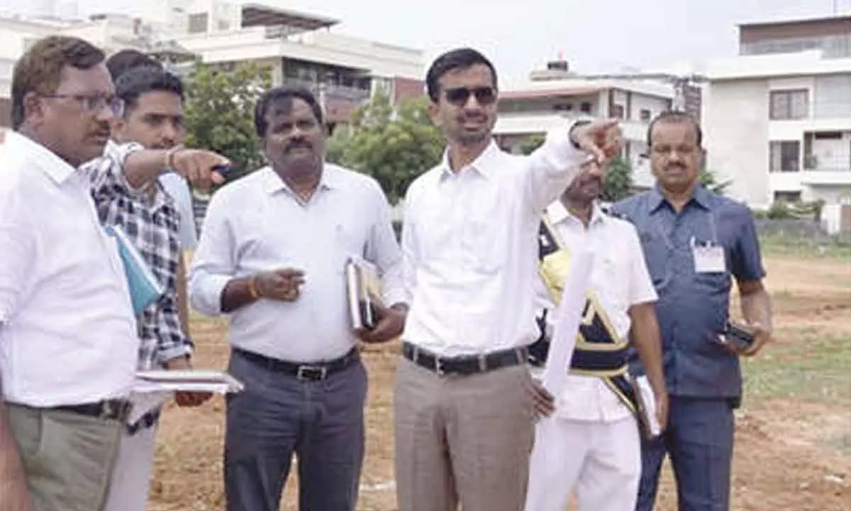 Parking arrangements made ahead of CM Naidu’s visit