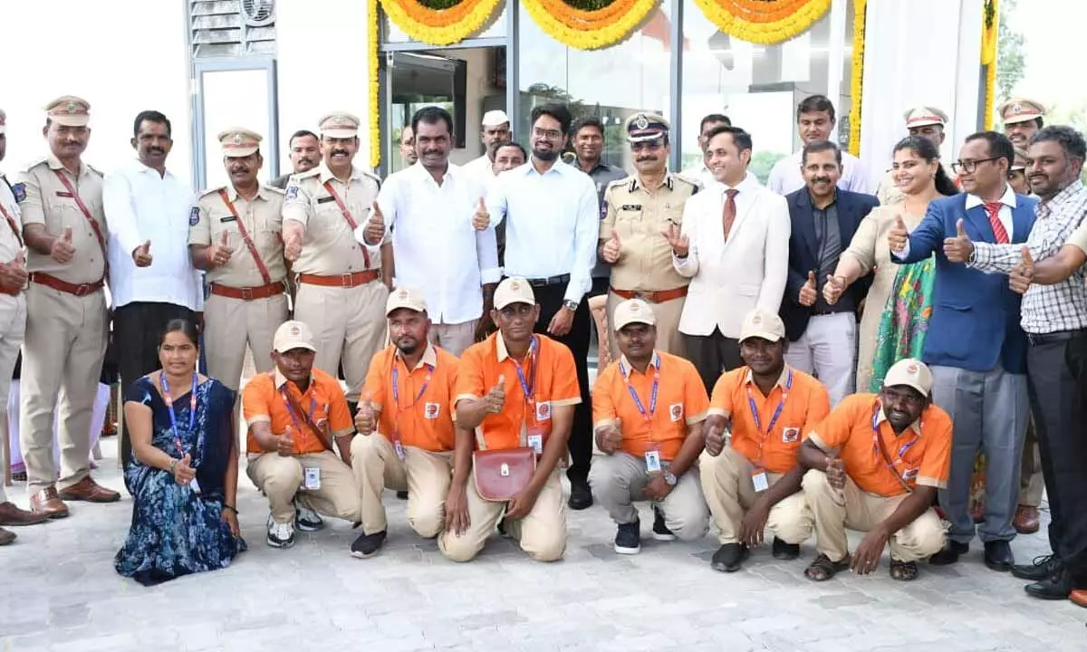 Enhanced Trust in Police Leads to New Petrol Pump Inauguration in Wanaparthy Enhanced Trust in Police Leads to New Petrol Pump Inauguration in Wanaparthy