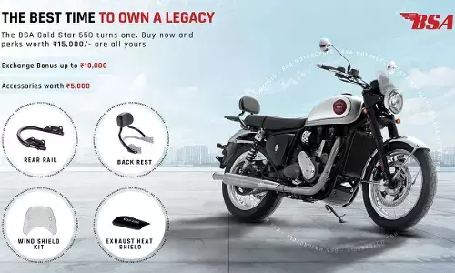 BSA Gold Star celebrates first anniversary in India, announces the limited-edition Goldie-kit