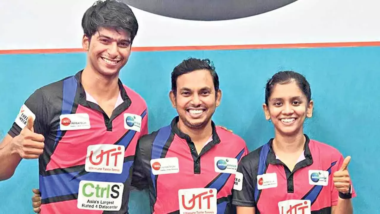 Sreeja and Snehit to represent India in Asian TT Team Championships