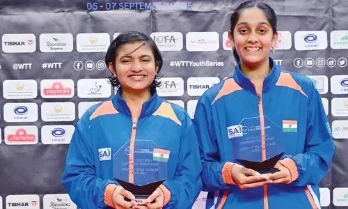 Ananya, Divyanshi strike gold in U-15 doubles thriller