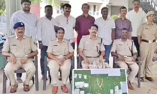 Rajasthan-based inter-state burglars arrested in Davanagere