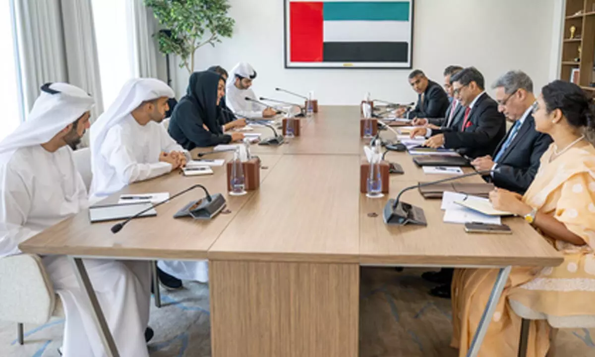 India, UAE review entire spectrum of Comprehensive Strategic Partnership India, UAE review entire spectrum of Comprehensive Strategic Partnership