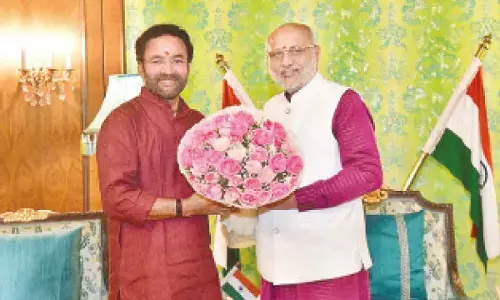 Kishan, TG BJP chief congratulate Radhakrishnan on winning V-P poll