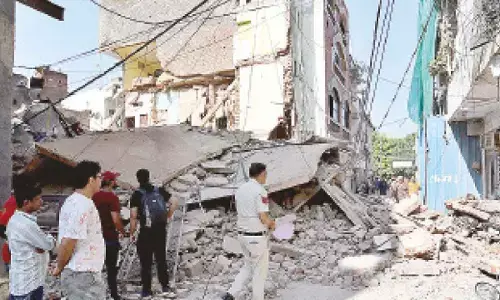 Land sinking in Poonch, nearly 50 structures damaged