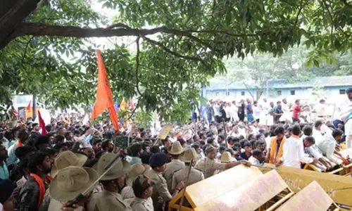 Internal reservation protest escalates in Bengaluru, traffic comes to screeching halt