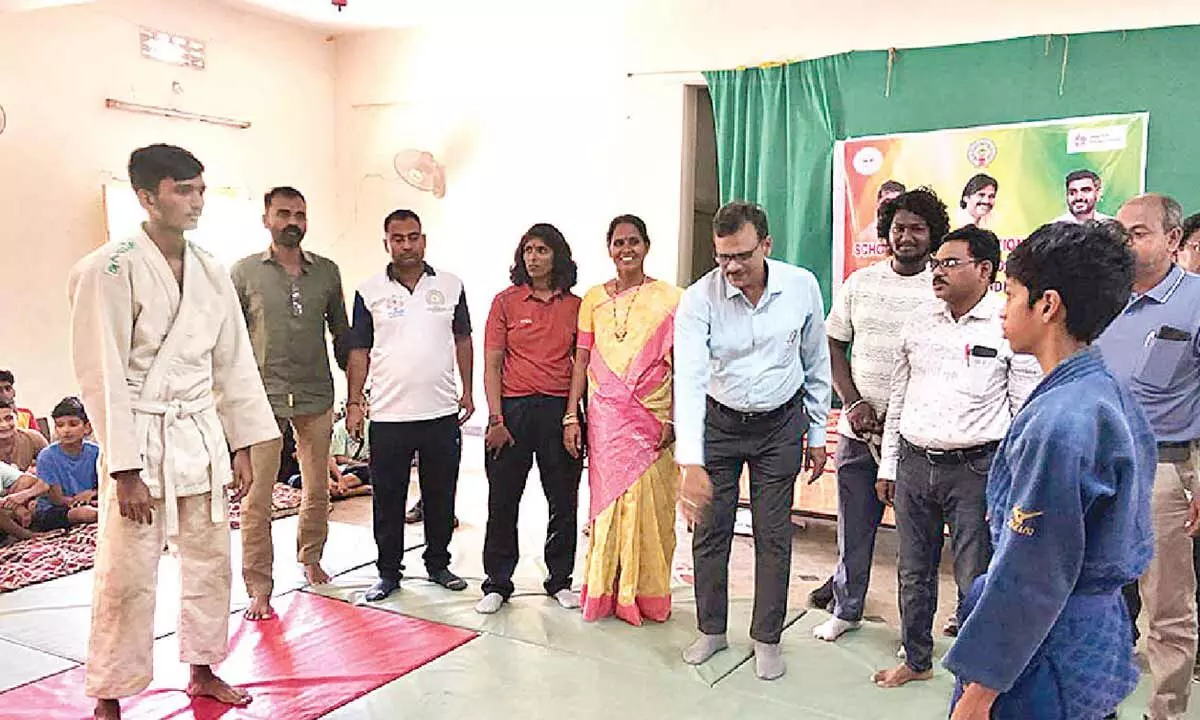 Selection trials begin for School Games in erstwhile Krishna district Selection trials begin for School Games in erstwhile Krishna district