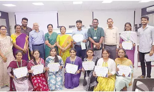 SPMVV showcases young innovators at AQVH semi-finals