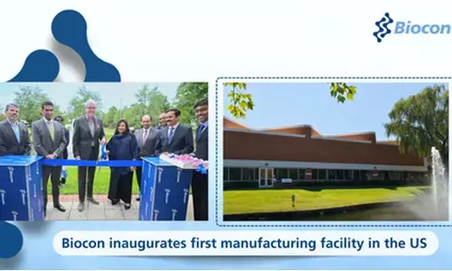 Indian drug maker Biocon opens first manufacturing plant in US