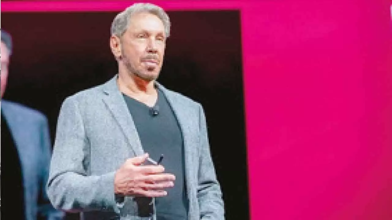 Oracle’s Ellison beats Musk to become richest man