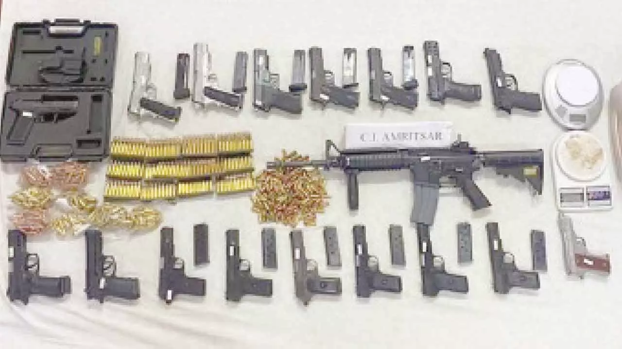 Cross-border arms smuggling module busted, kingpin held