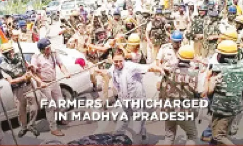 MP farmers getting lathis instead of fertilisers due
