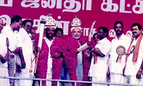 As CP Radhakrishnan takes oath of Vice President, his old photo with PM Modi goes viral