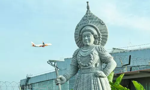 Mangaluru Airport Showcases Folk Heritage with Yakshagana Statue