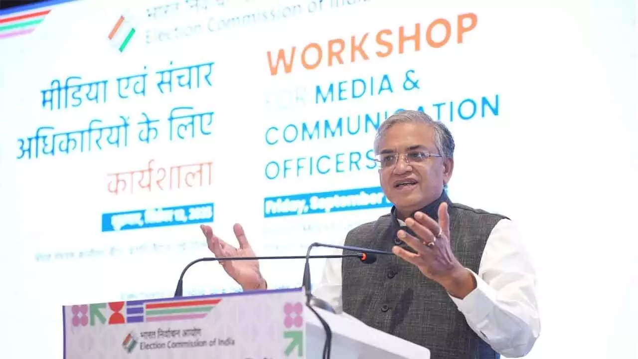 Steps To Fight Misinformation: ECI holds workshop for CEO media officers Steps To Fight Misinformation: ECI holds workshop for CEO media officers