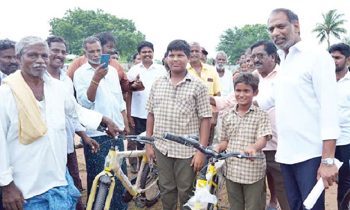 Addanki Students to Receive Free Bicycles by Sankranti