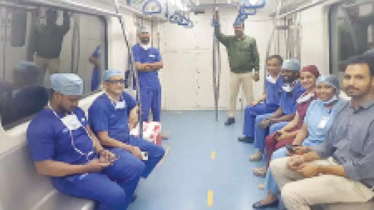 B’luru Metro turns into Green Corridor: Ensures timely heart transplant at Apollo Seshadripuram