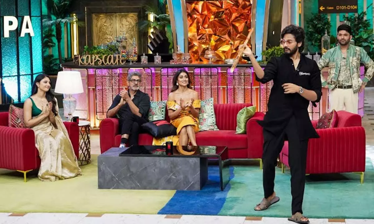 Is Kapil Sharma auditioning for a Telugu film?This Saturdays episode of Netflix’s The Great Indian Kapil Show has secrets, surprises and a lot of spice!!