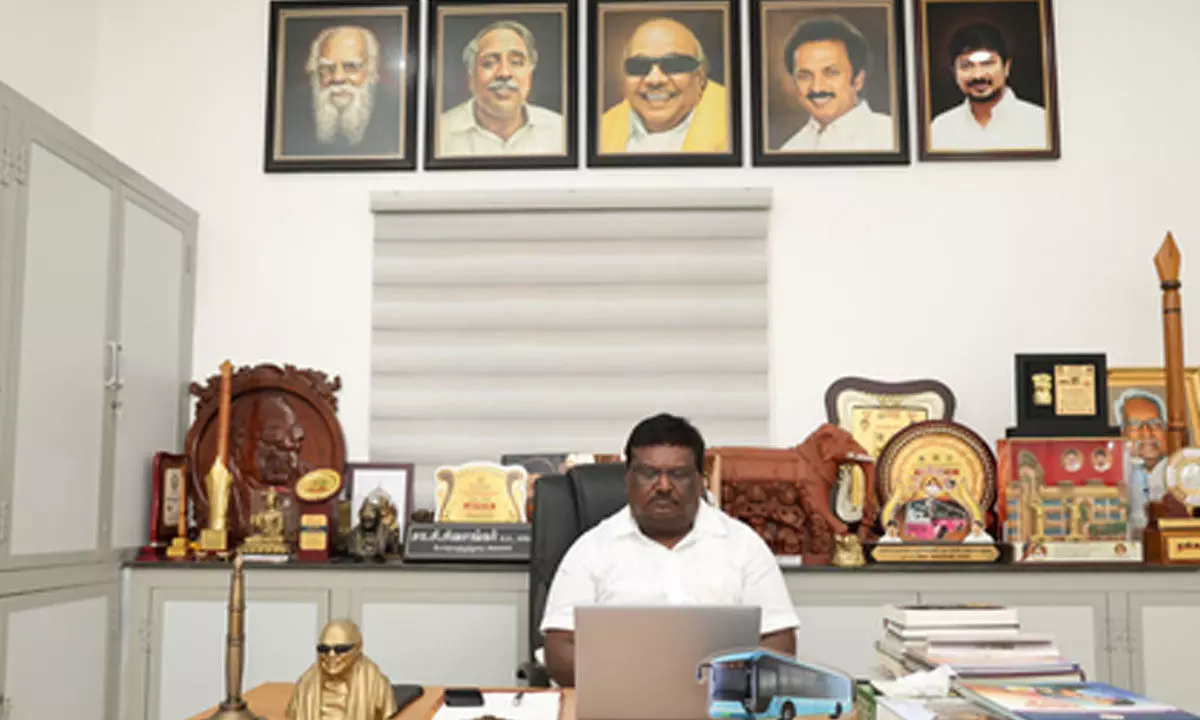 CITU stages protest in Chennai demanding settlement of transport staff dues CITU stages protest in Chennai demanding settlement of transport staff dues