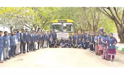 MBA students embark on enriching educational visit to NIRDPR