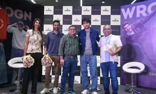 Ibrahim Ali Khan launches WROGN’s New Collection at Shoppers Stop Inorbit Mall, Hyderabad