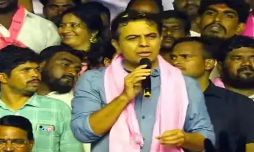 K.T. Rama Rao Addresses Massive BRS Gathering in Jogulamba Gadwal
