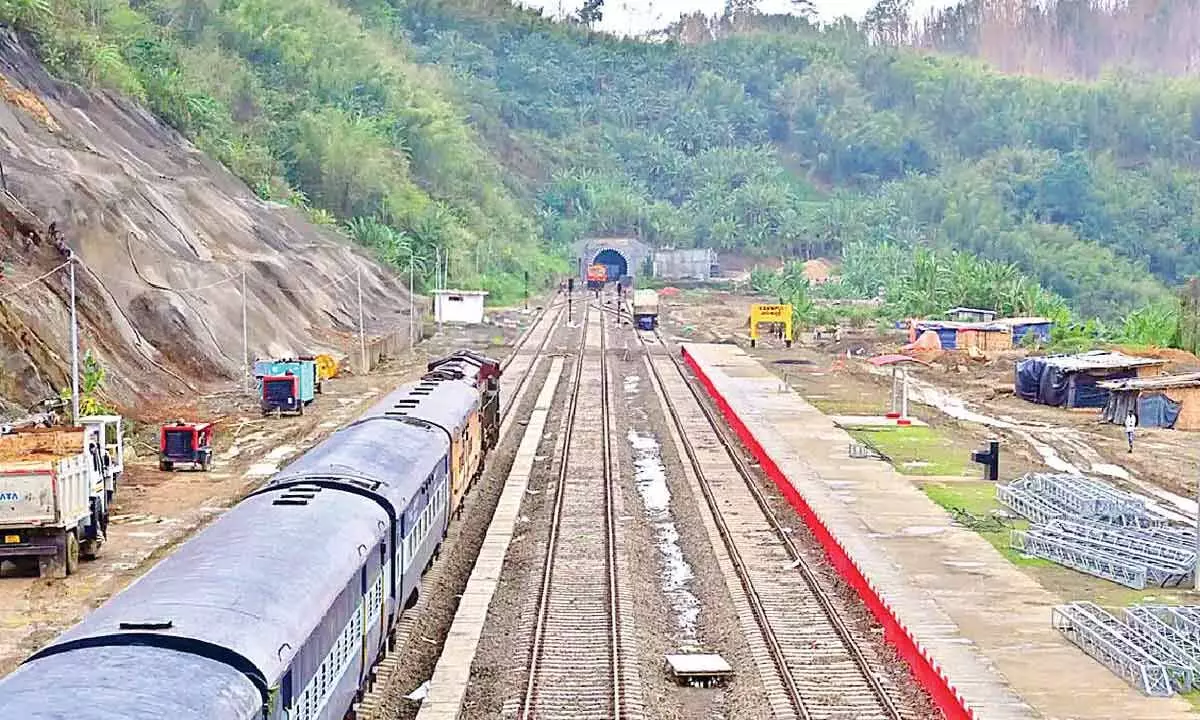 Bairabi–Sairang railway line ushers in a historic moment for Mizoram