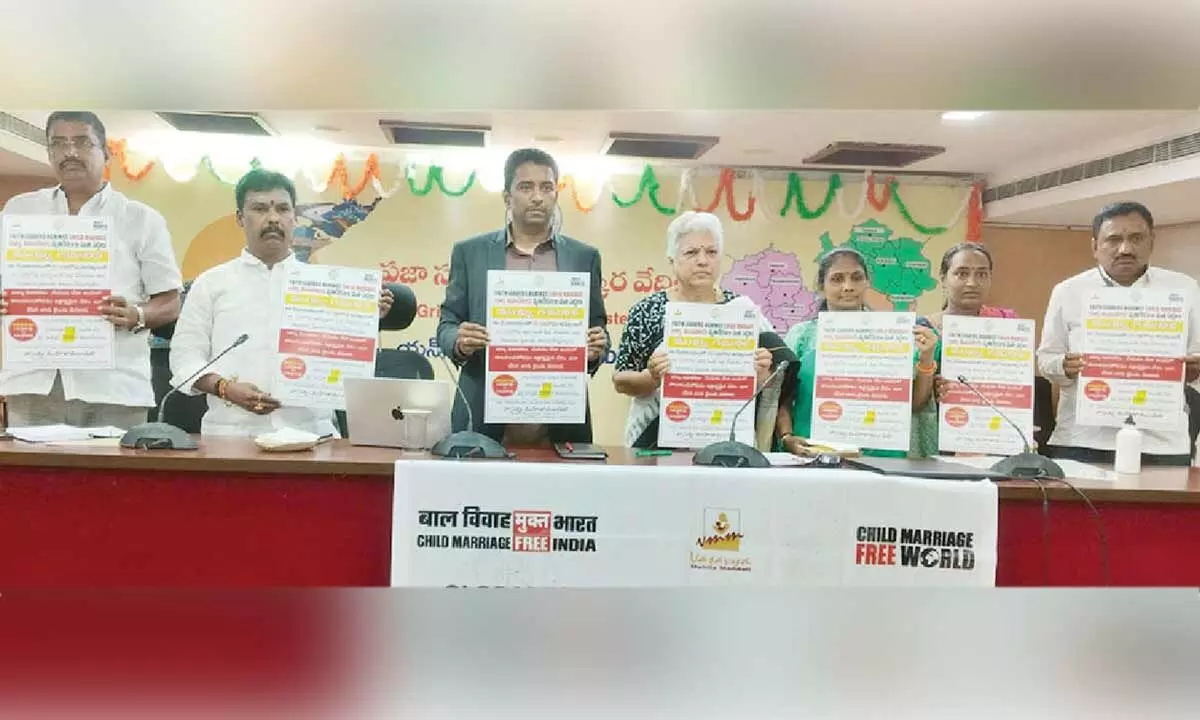 Call for collective fight against child marriages Call for collective fight against child marriages