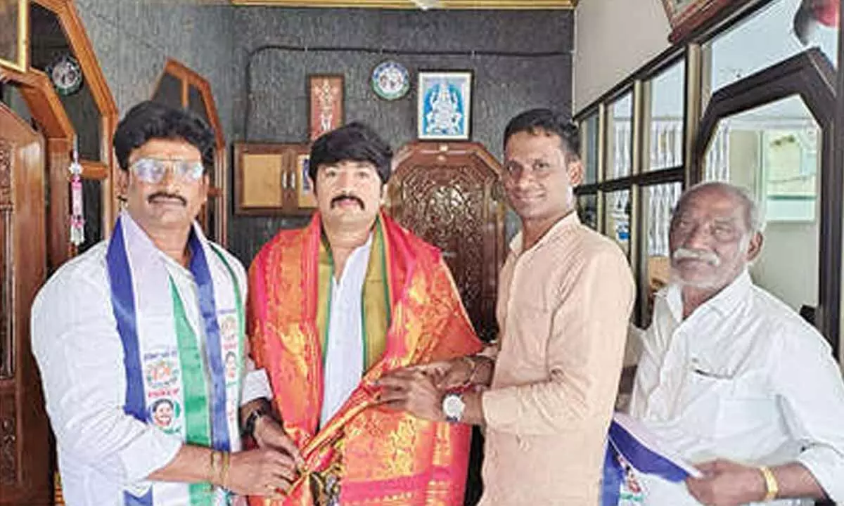 Gowtham new YSRCP state booth committee general secretary Gowtham new YSRCP state booth committee general secretary