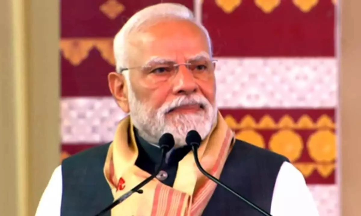 Wounds inflicted by Nehru on the people of Assam yet to heal, says PM Modi Wounds inflicted by Nehru on the people of Assam yet to heal, says PM Modi