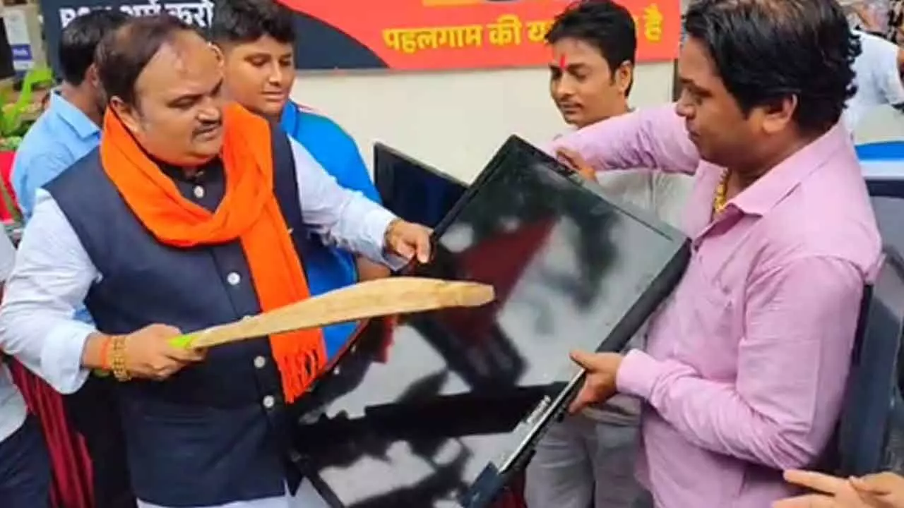 Insult to Sindoor of our sisters: Shiv Sena(UBT) smashes TVs in protest against India-Pak match