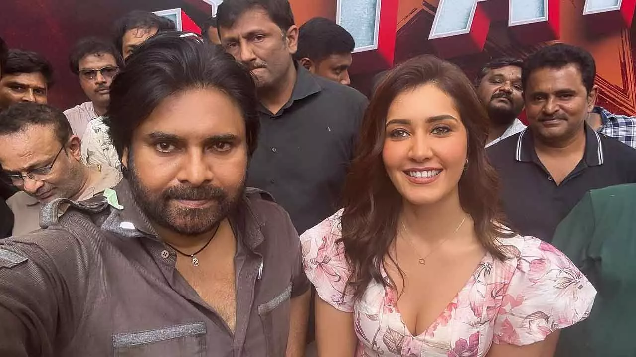 Pawan Kalyan wraps shoot for ‘UBS’; Raashii Khanna shares special moment Pawan Kalyan wraps shoot for ‘UBS’; Raashii Khanna shares special moment