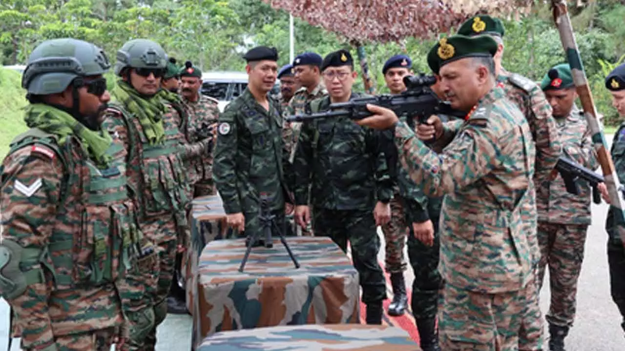 14-day India–Thailand joint military exercise ends in Meghalaya 14-day India–Thailand joint military exercise ends in Meghalaya