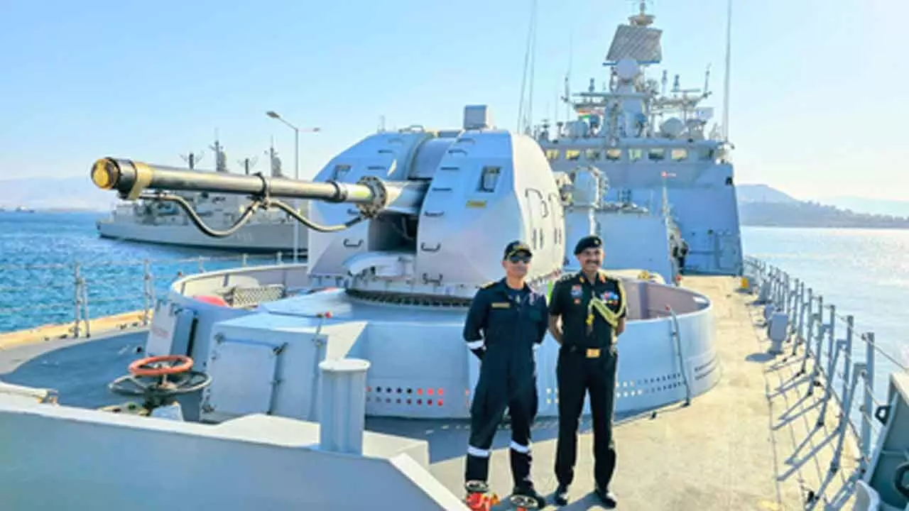 INS Trikand in Greece for maiden bilateral maritime exercise
