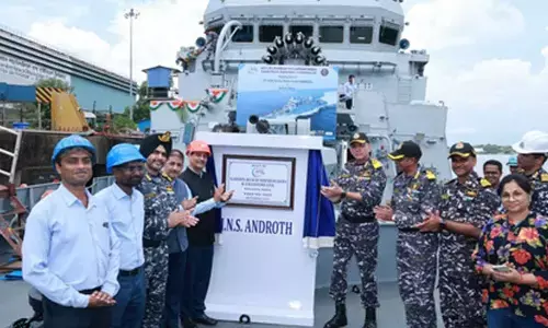 Indian Navy receives INS Androth, equipped with indigenous rockets and sonar