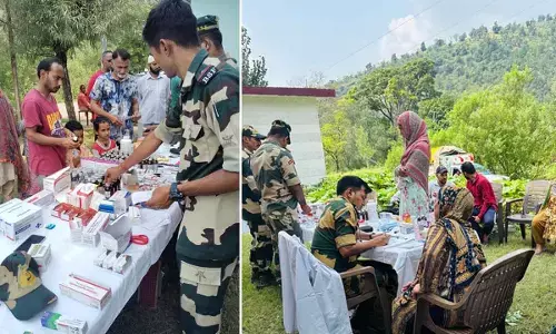 BSF organises medical camps in flood-affected areas of Jammu