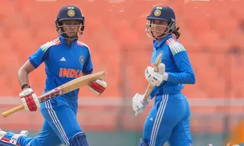 1st ODI: Fifties by Smriti, Pratika, and Harleen propel India to 281/7 against Australia