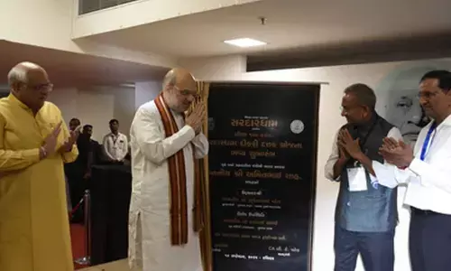 HM Amit Shah inaugurates girls hostel, launches Rs 100 crore Dikri Dattak Yojana at Ahmedabads Sardar Dham