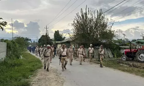 Protests, tension in Manipurs Churachandpur over arrests for vandalising decorations