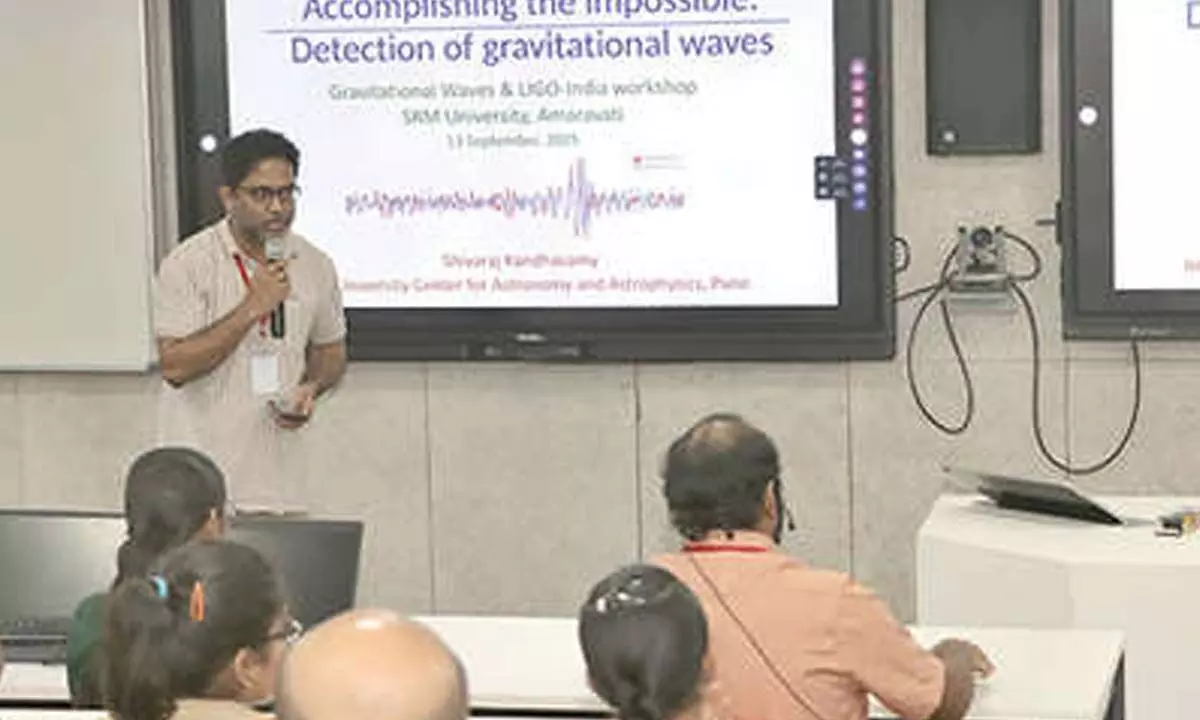 SRM-AP introduces astrophysics to school students SRM-AP introduces astrophysics to school students