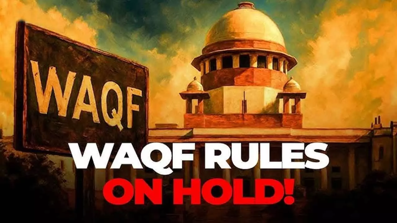 SC stays Waqf Act partially