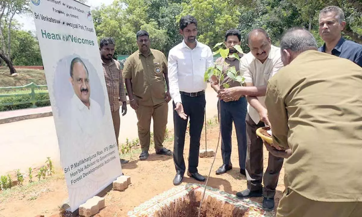 Govt Advisor reviews conservation efforts at SV Zoo Park