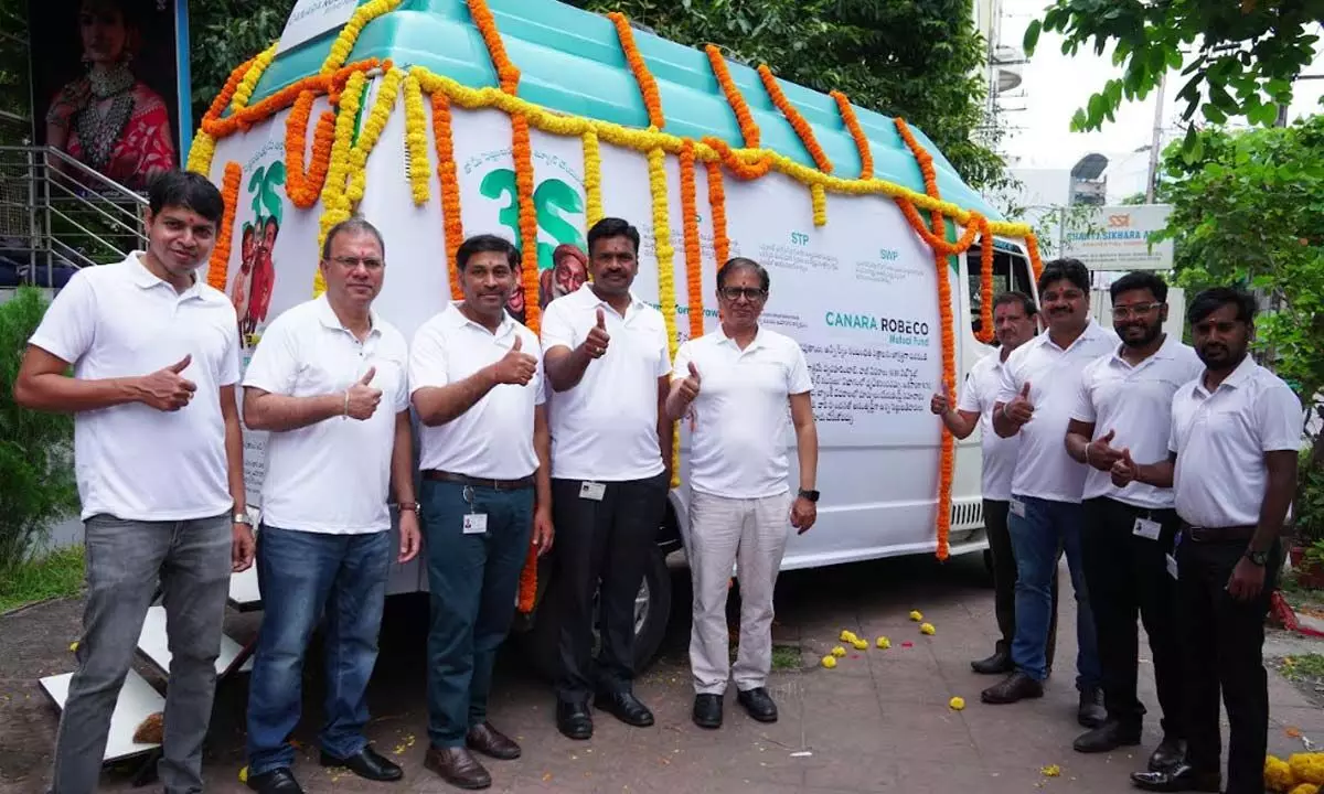 Canara Robeco Asset Management Company Limited (“Canara Robeco AMC”) launches Nivesh Bus Yatra to Educate Investors across 8 Cities in Telangana and Andhra Pradesh Canara Robeco Asset Management Company Limited (“Canara Robeco AMC”) launches Nivesh Bus Yatra to Educate Investors across 8 Cities in Telangana and Andhra Pradesh