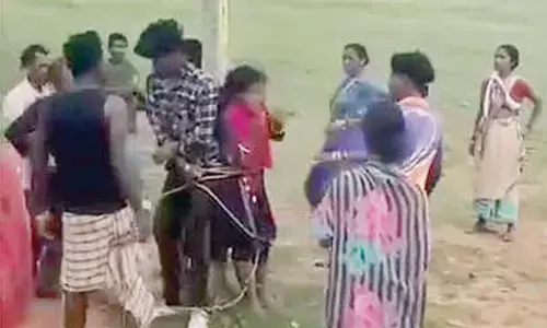 Woman, 2 men tied up, thrashed