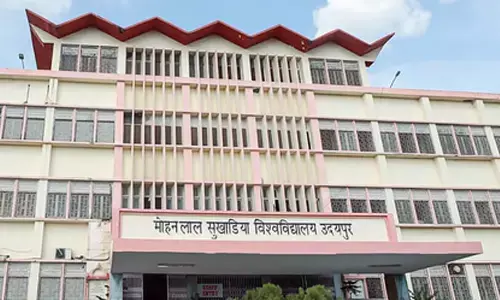 Udaipur: Students protest continues at Sukhadia University over VCs Aurangzeb remark