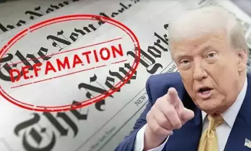 Trump sues New York Times for $15 billion